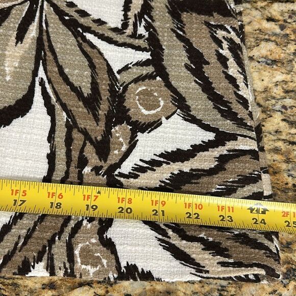 Chico's Odina Brushed Kat Floral Cotton 3/4 Sleeve Jacket Size XL - Picture 2 of 9